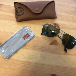 Ray Ban P. Chromance Dark B Frame Polarized B Lens